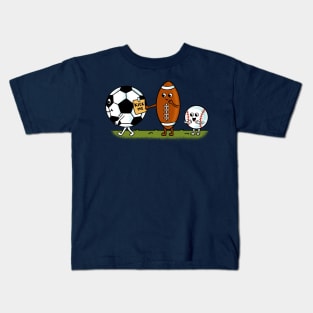 Soccer Kick me Kids T-Shirt